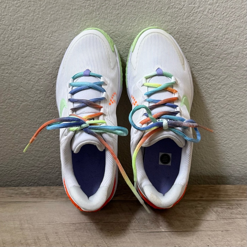 NIKE 7 Youth Star Runner 4 Sneakers / Women’s 8.5 9 Pastel Colorful Neon Shoes - Picture 10 of 14